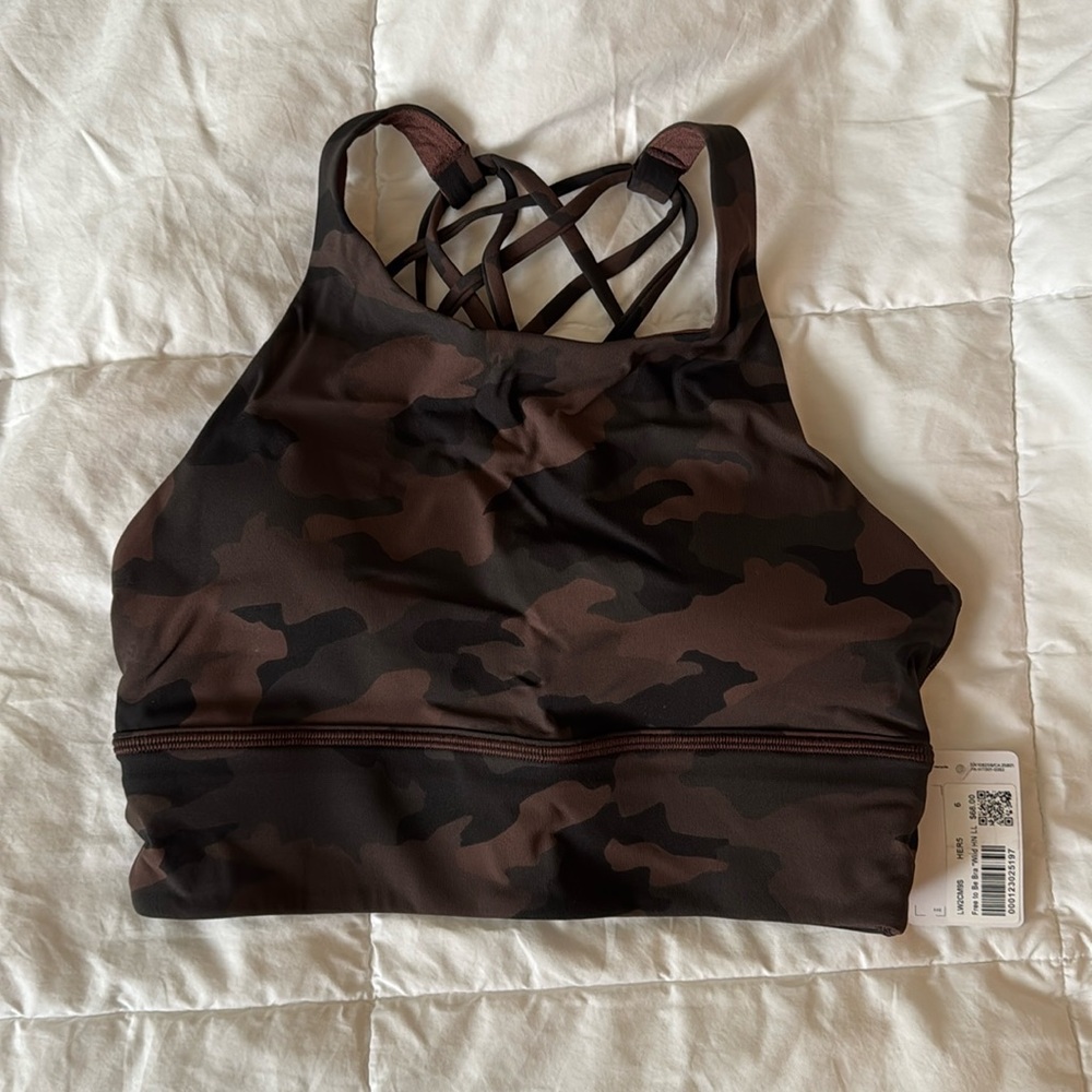 Free to Be Wild Lululemon Bra size 6